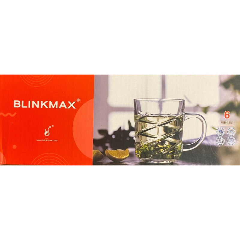 BLINKMAX - Set of 6 Pieces Cups - 235 ml - KTZB04-10 - Cupindy