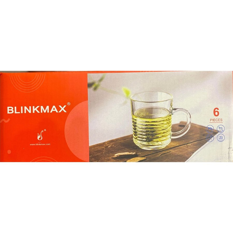 BLINKMAX - Set of 6 Pieces Cups - 235 ml - KTZB04-5 - Cupindy