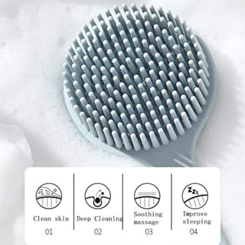 Body Bath Brush, Silicone Shower Brush - Cupindy