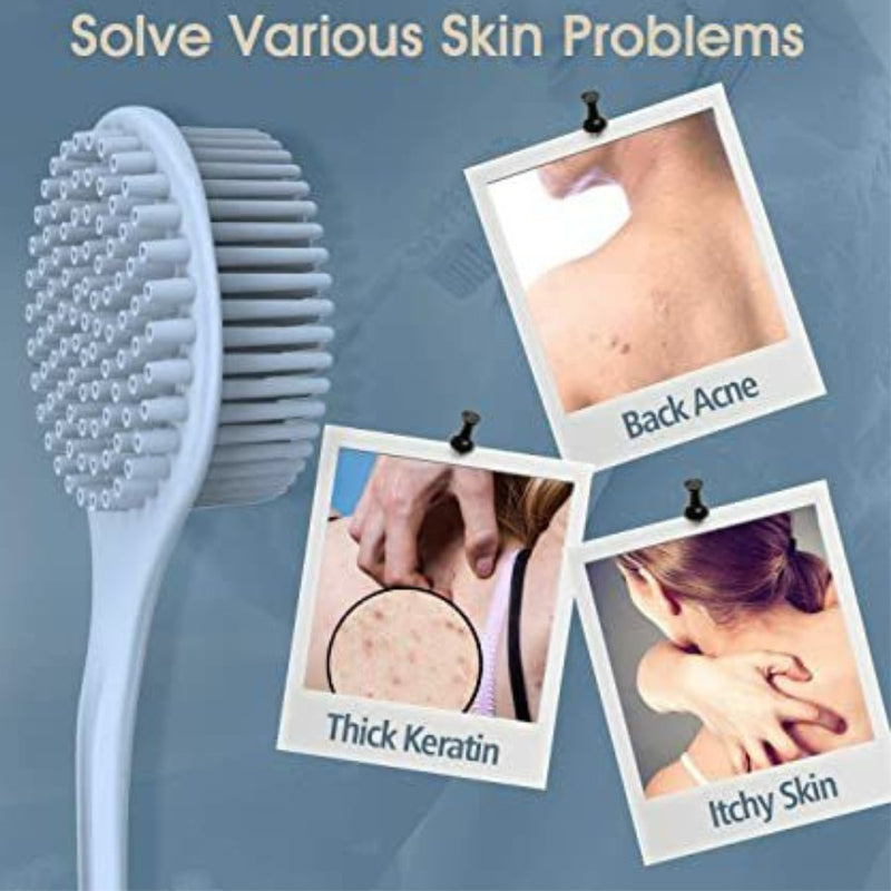 Body Bath Brush, Silicone Shower Brush - Cupindy