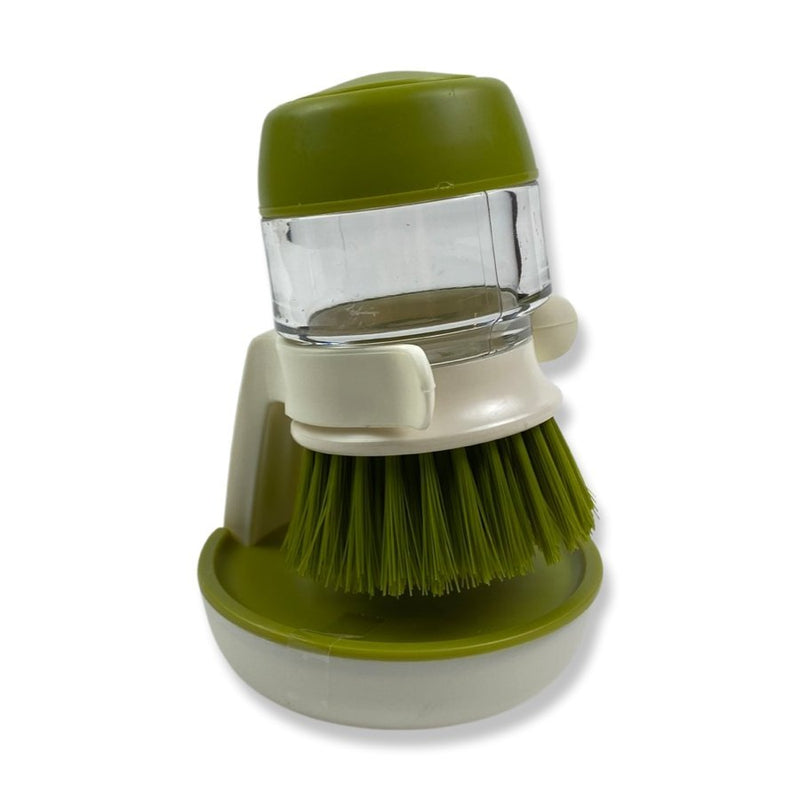 BOSTER Soap Dispensing Palm Brush With Storage Stand - Cupindy