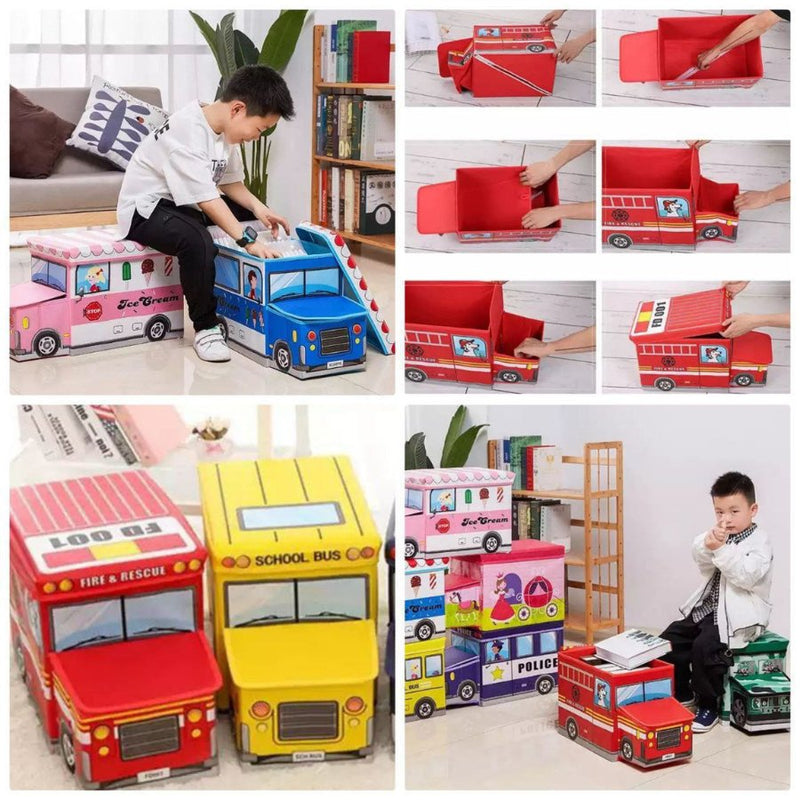 Box Organizer For Kids And Seat School Bus, Multi Color - Cupindy