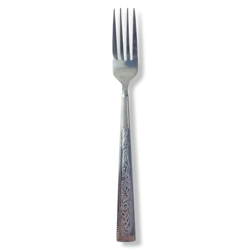 BOYUAN Stainless Steel Dinner Forks Set Of 6 Pieces N17495 - Cupindy