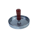 Burger Press, Stainless Steal with Wooden Handle - Cupindy