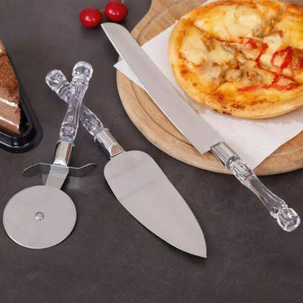 Cake Knife & Lifter And Cutter Set - Cupindy