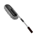 Car Duster, Multipurpose Car Wash Brush Exterior and Interior Microfiber Duster with Extendable Handle for Cleaning - Grey - Cupindy