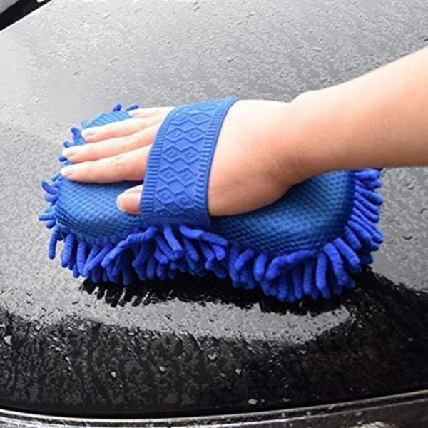 Car Wash Glove Car Hand Soft Towel Microfiber - Multi Colors - Cupindy