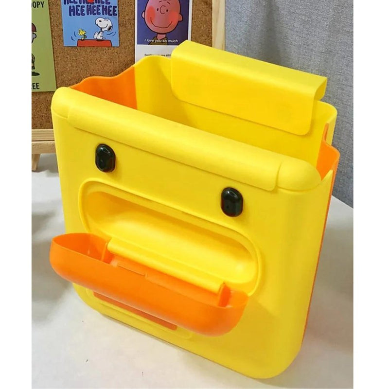 Cartoon Duck Kitchen Cabinet Folding Trash Can - Cupindy