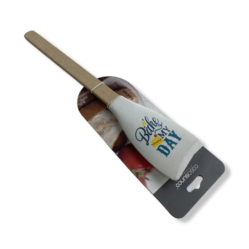 Casasunco Silicone Kitchen Spatula With Wooden Handle, SK-1158 - Cupindy
