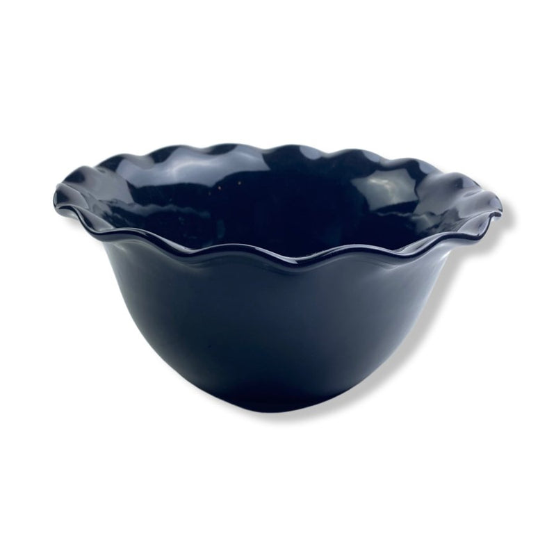 Cerutil Stoneware, Porcelain Oven Dish, Red, Flower Black, 22 cm - Cupindy