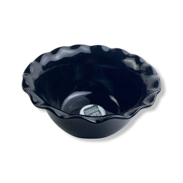 Cerutil Stoneware, Porcelain Oven Dish, Red, Flower Black, 22 cm - Cupindy