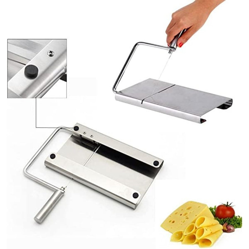 Cheese Slicer Stainless Steel Wire Cutter - Cupindy