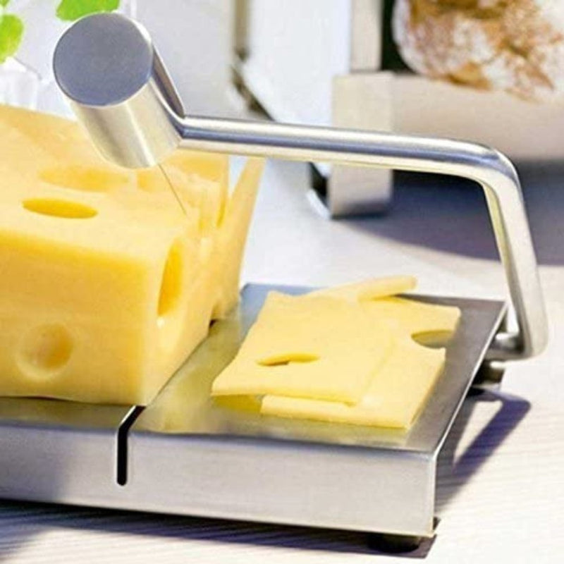 Cheese Slicer Stainless Steel Wire Cutter - Cupindy
