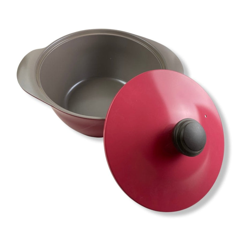 CHEF TOPF By Glasslock, Ceramic Cooking Pot, 28 cm, Multi Colors - Cupindy