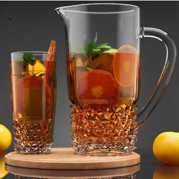 Cityglass Maiorica Set Drinkware - Set of 7 Pieces - Cupindy