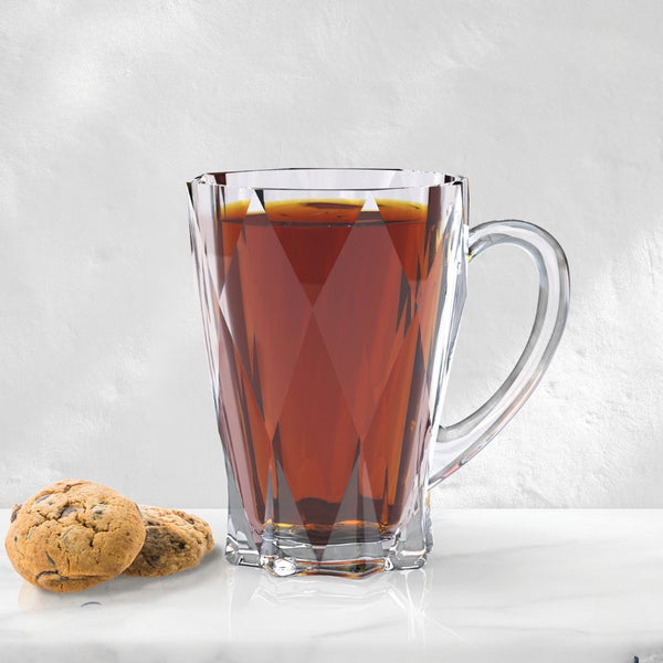 Cityglass Ohio Tea Mug Drinkware - Set of 6 Pieces - 210 ml - Cupindy
