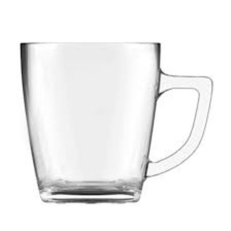 Cityglass Paris Mugs Drinkware - Set of 6 Pieces - 260 ml - Cupindy