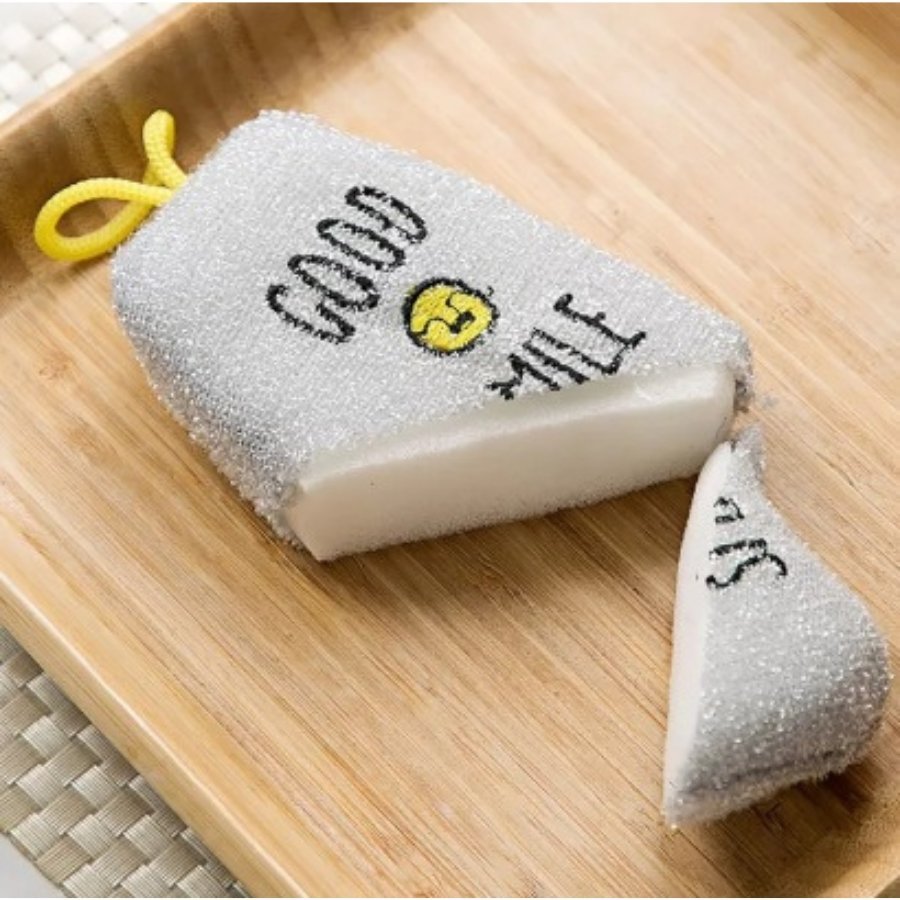 Cleaning Sponge Wipes 4 Pcs Strong Decontamination Brush for Kitchen - Cupindy