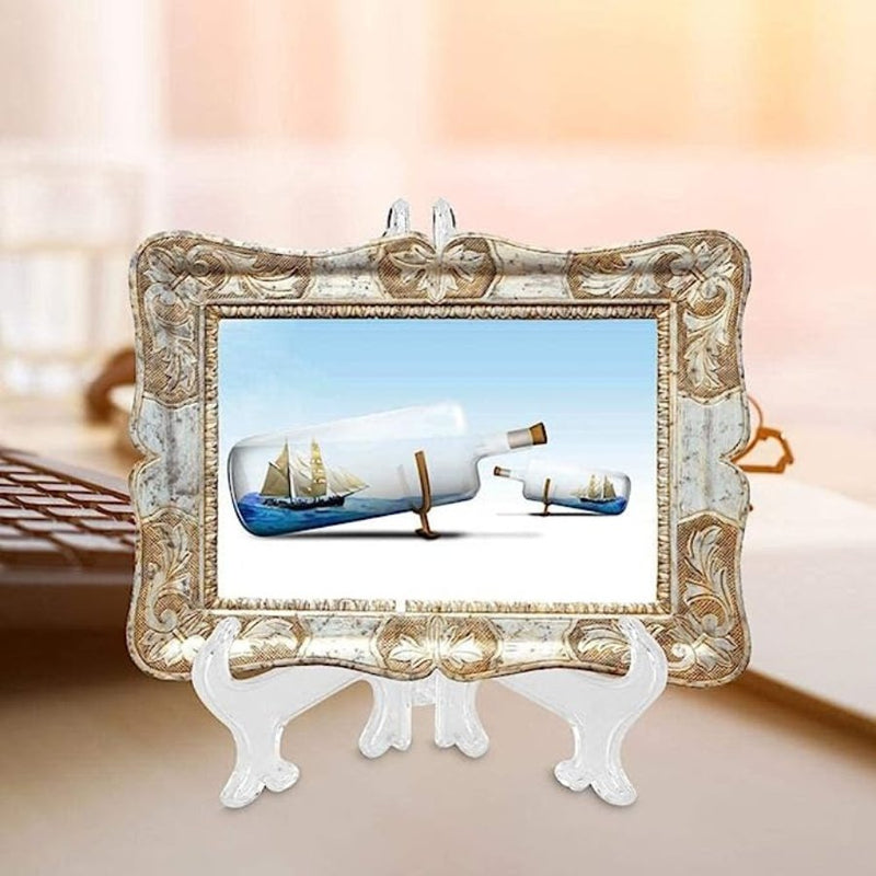 Clear Plastic Picture Frame Transparent Holder - Cupindy