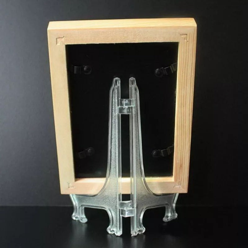 Clear Plastic Picture Frame Transparent Holder - Cupindy