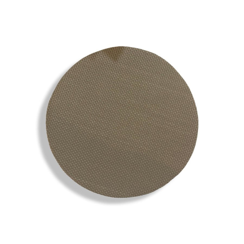 Coaster-6 Piece, Round PVC Woven Placemat - 16 cm - Multi Colors - Cupindy