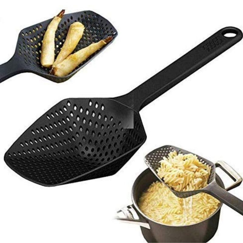 Colander Strainer Spoon - Green or Yellow - Cupindy