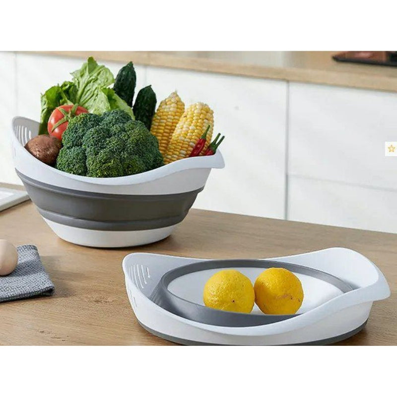Collapsible Colander Bowl Collapsible Rice Washing Bowl - Cupindy