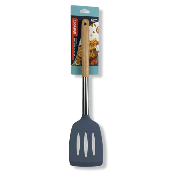 Cook Style Nylon Food Skimmer With Wooden Handle - CS-S18H - Cupindy