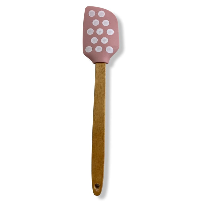 Cook Style Silicone Spatula With Wooden Handle - SC5013A - Cupindy