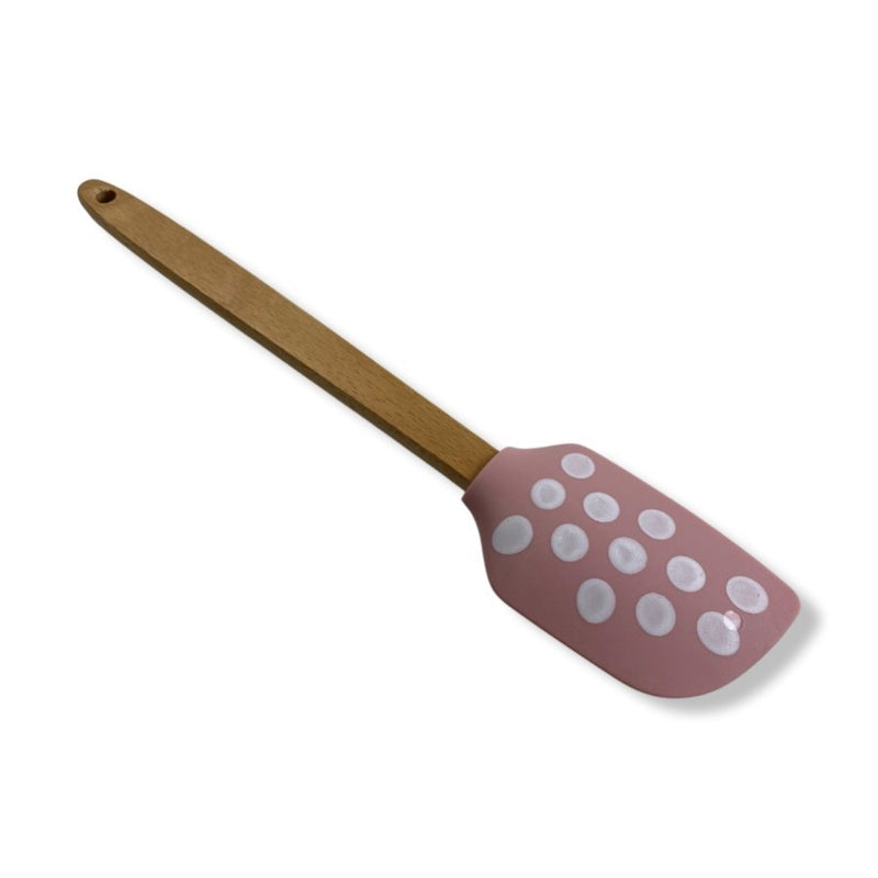 Cook Style Silicone Spatula With Wooden Handle - SC5013A - Cupindy