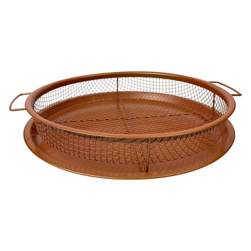 Copper Oven Air Fryer Basket, 30cm - Cupindy