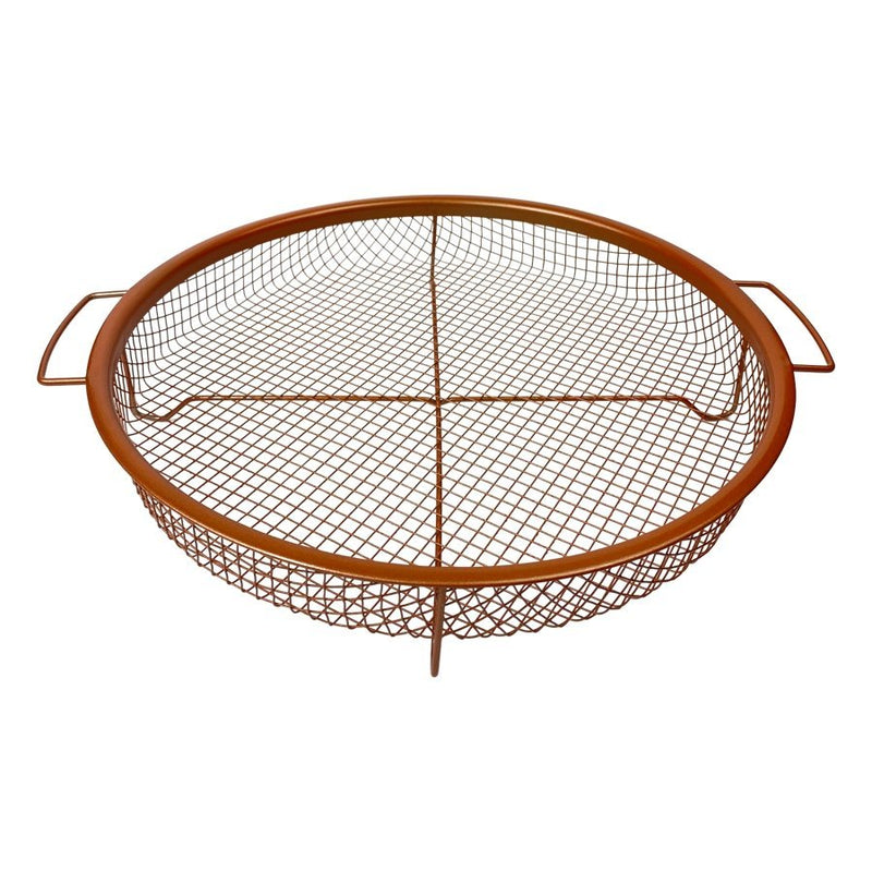 Copper Oven Air Fryer Basket, 30cm - Cupindy