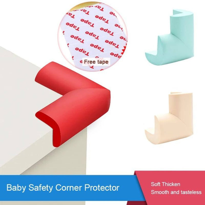 Corner Protector Baby Proof - 12 Pieces - Multi Colors - Cupindy