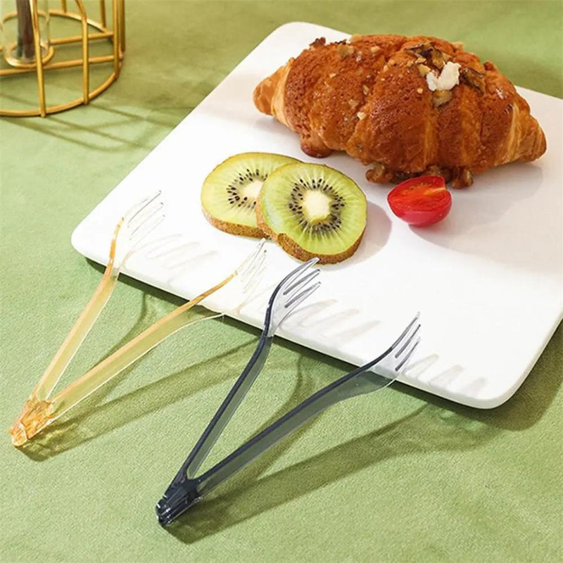 Creative 2 In 1 Fruit Fork Detachable Plastic Cake - Cupindy