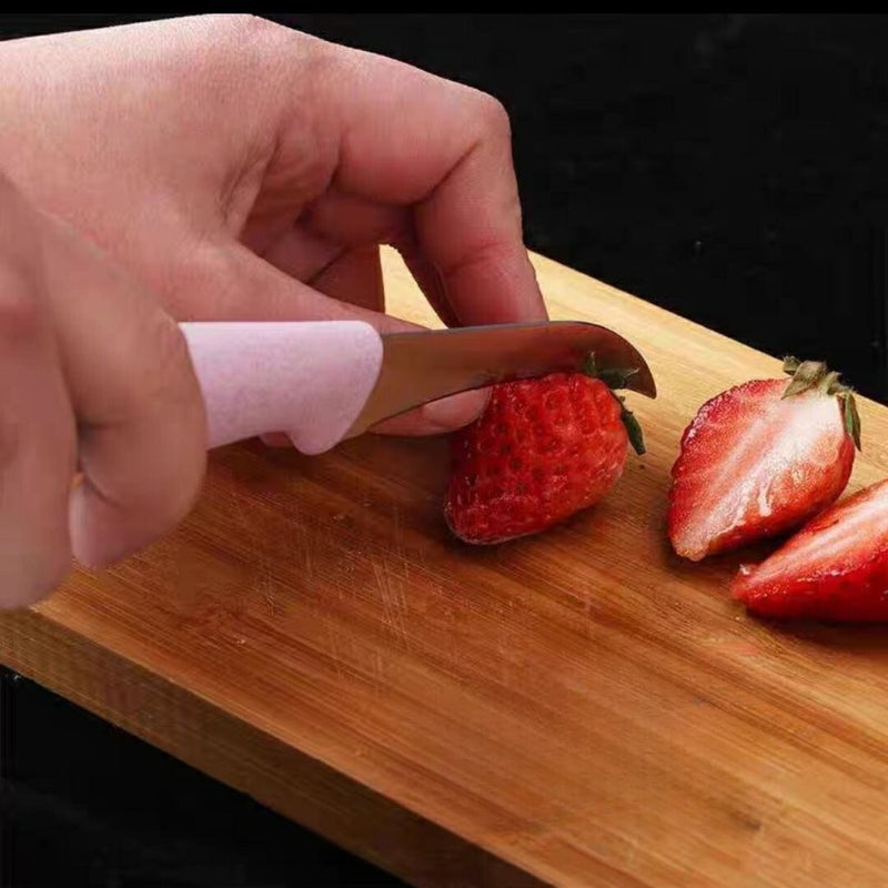 Curved Fruits and Vegetables Knife - Cupindy