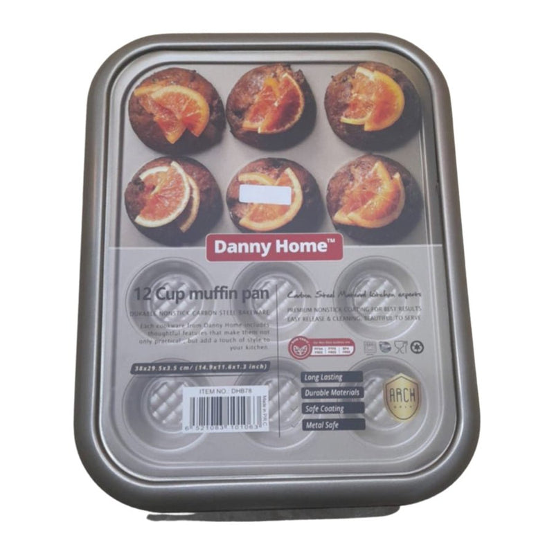 Danny Home - 12 Cup Muffin Pan - DHB78 - Cupindy