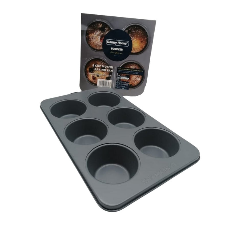 Danny Home - 6 Cup Muffin Baking Pan - DHB18 - Cupindy