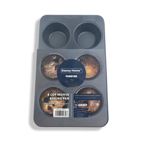Danny Home - 6 Cup Muffin Baking Pan - DHB19 - Cupindy