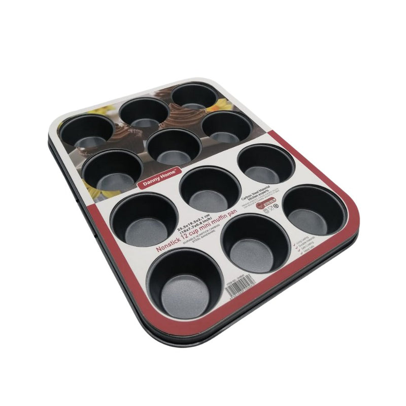 Danny Home - Nonstick 12 Cup Muffin Pan - DHB43 - Cupindy