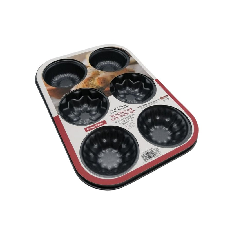 Danny Home - Nonstick 6 Cup Multi Muffin - DHB51 - Cupindy