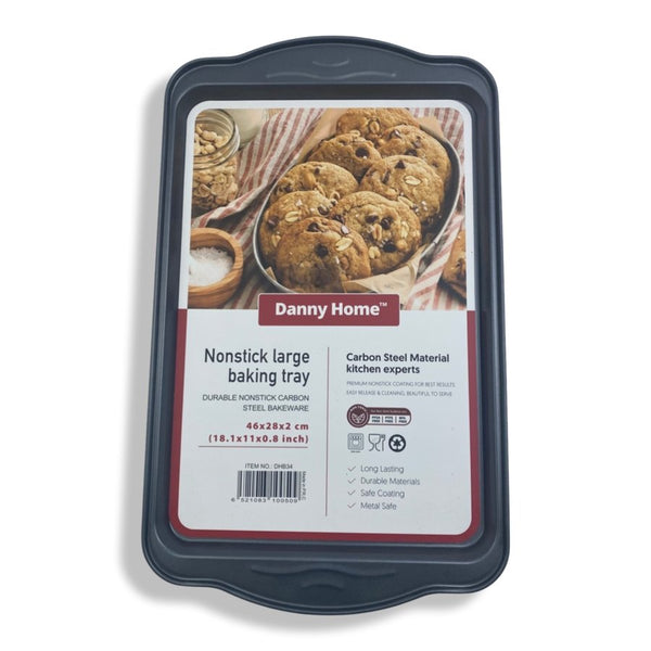 Danny Home - Nonstick Large Baking Tray - 46cm - DHB34 - Cupindy