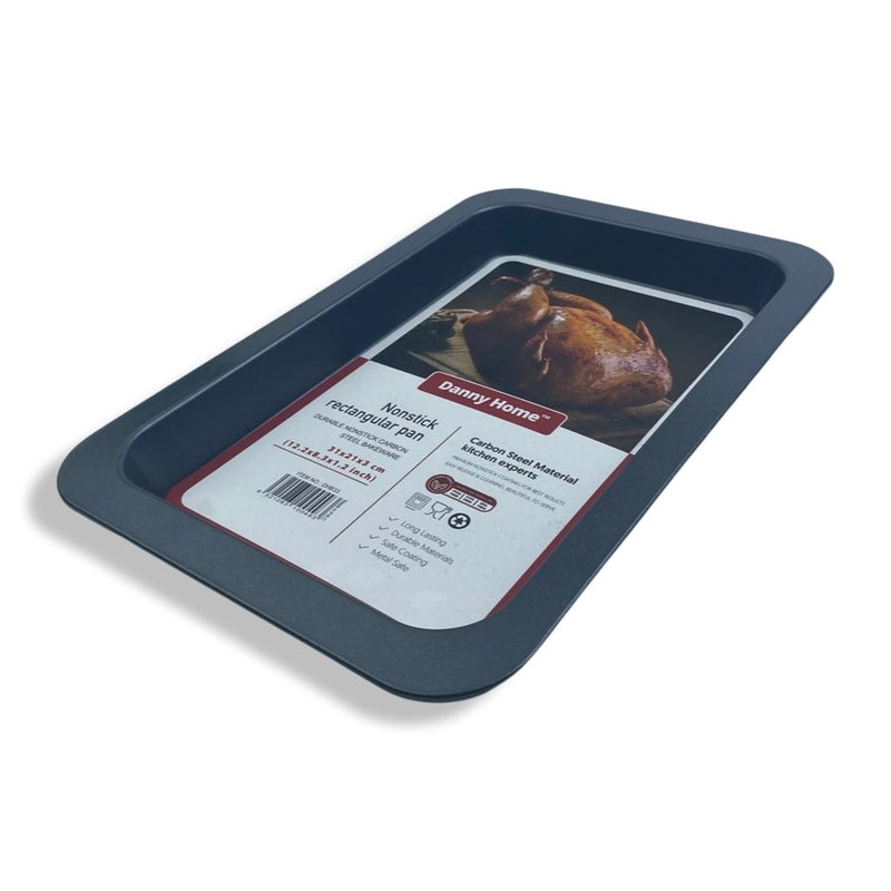 Danny Home - Nonstick Rectangular Pan - 31cm - DHB33 - Cupindy