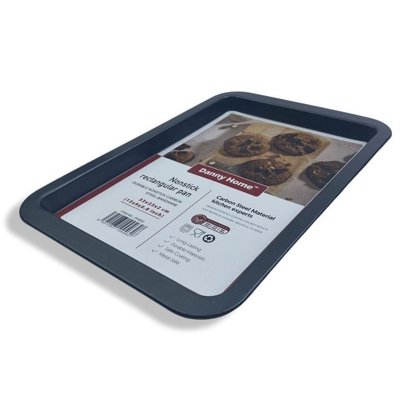 Danny Home - Nonstick Rectangular Pan - 33cm - DHB30 - Cupindy