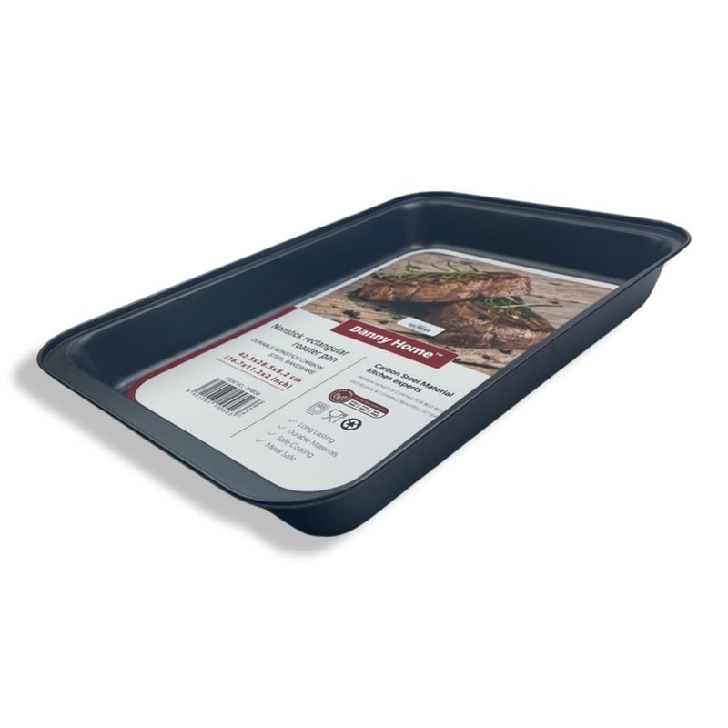 Danny Home - Nonstick Rectangular Roaster Pan - DHB36 - Cupindy