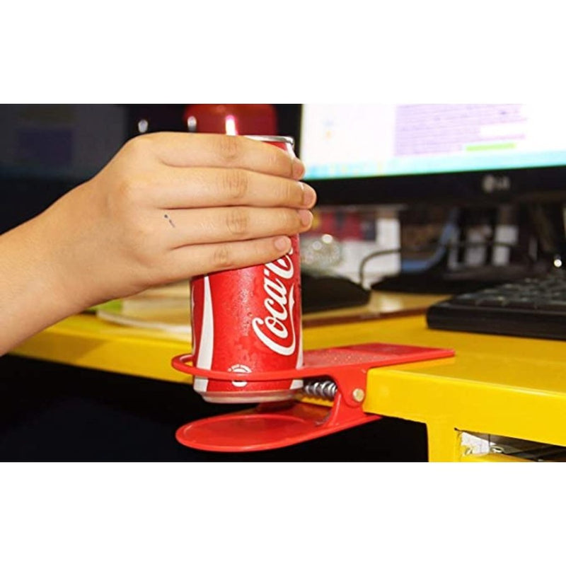 Desk Cup Holder Laptop Study Table Clip - Multi Colors - Cupindy