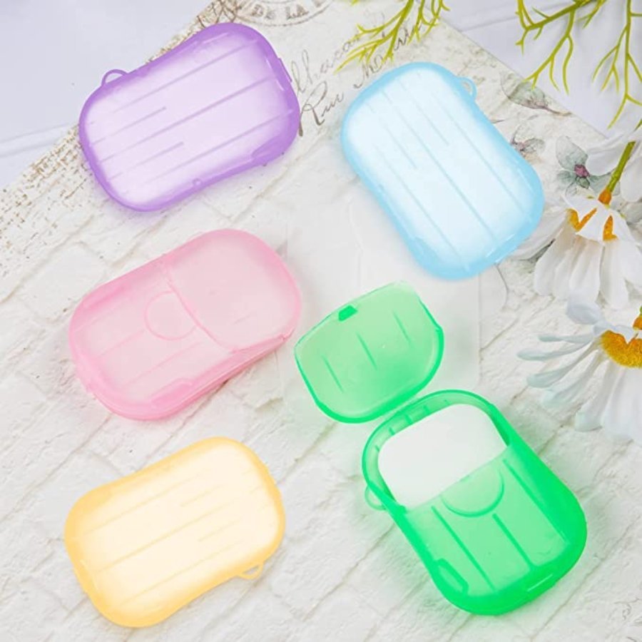 Hand Clean Paper Disposable Hand Washing Cleaning Paper Soap - Multi Colors