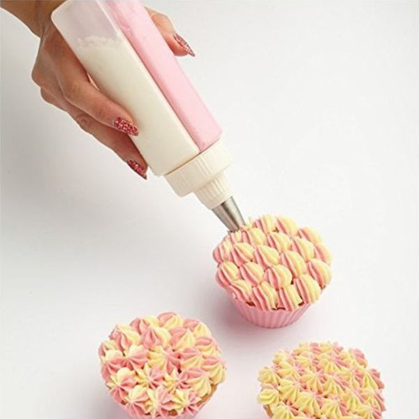 Double Decorator and Stainless Steel Nozzle, 100 ml - Cupindy