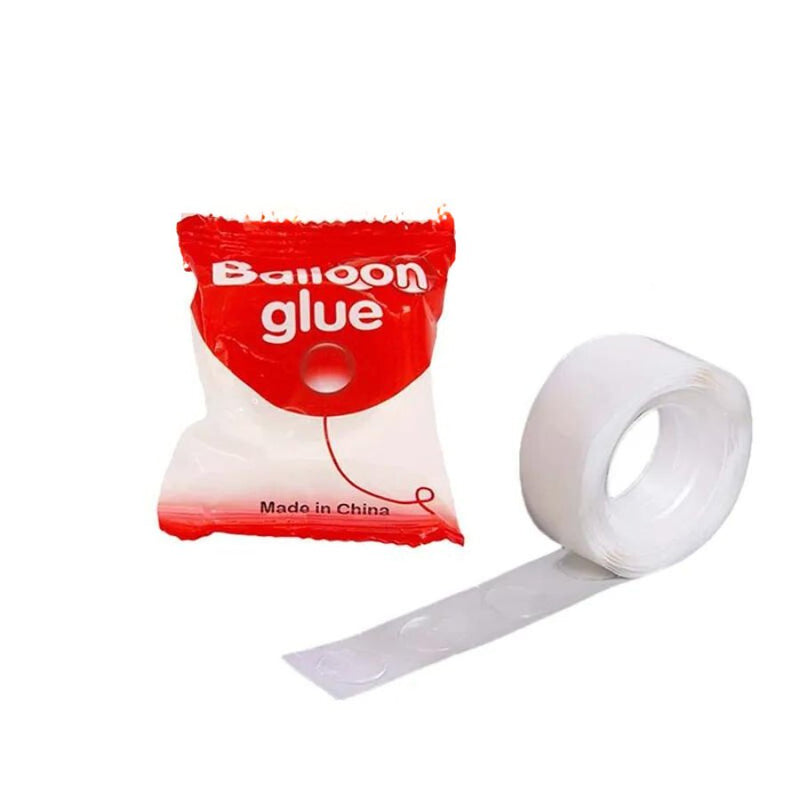 Double Face Balloon Glue 100 Dots - Cupindy