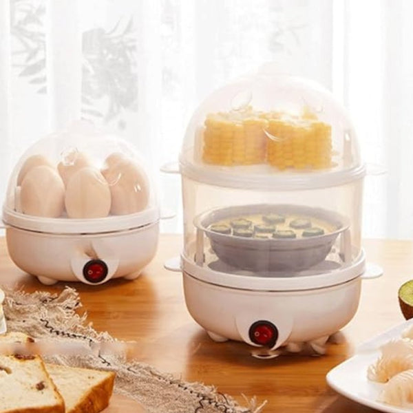 Double-layer Egg Cooker - Cupindy