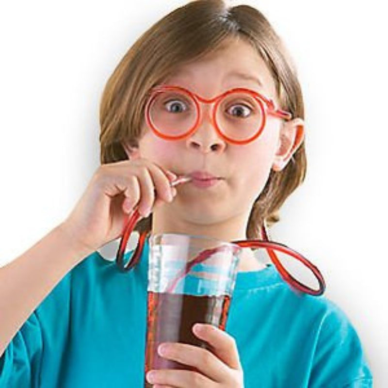 Drinking straw Eyeglass for Kids -1 Piece - Cupindy